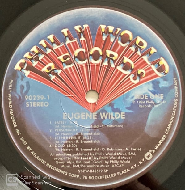 Eugene Wilde : Eugene Wilde (LP, Album, SRC)