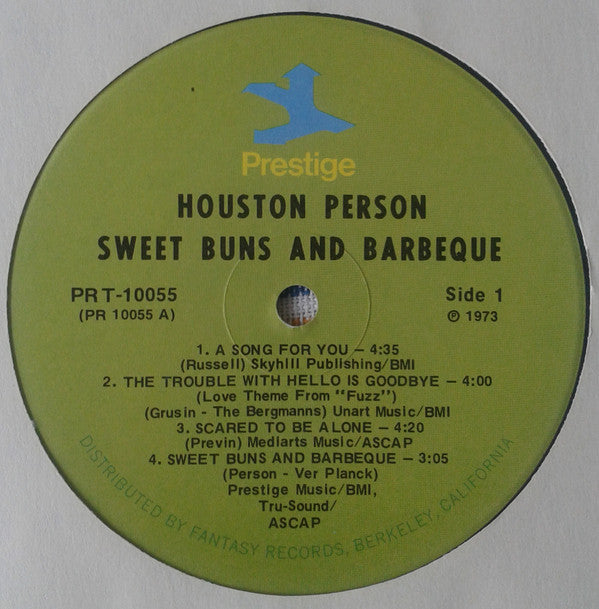 Houston Person : Sweet Buns & Barbeque (LP, Album)