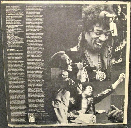 Otis Redding ● The Jimi Hendrix Experience : Historic Performances Recorded At The Monterey International Pop Festival (LP, Album, RP, Pit)