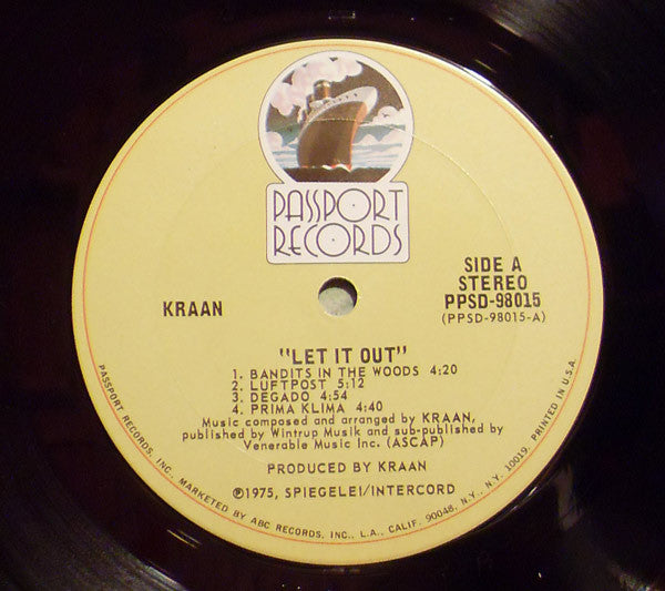 Kraan : Let It Out (LP, Album)