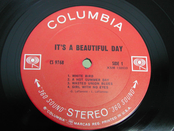 It's A Beautiful Day : It's A Beautiful Day (LP, Album, Ter)
