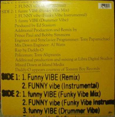 Living Colour : Funny Vibe (12", Single)