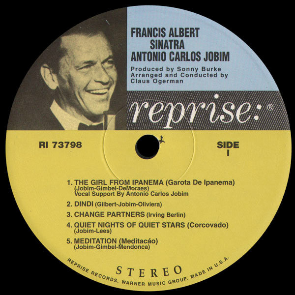 Francis Albert Sinatra* & Antonio Carlos Jobim : Francis Albert Sinatra & Antonio Carlos Jobim (LP, Album, RE, 180)