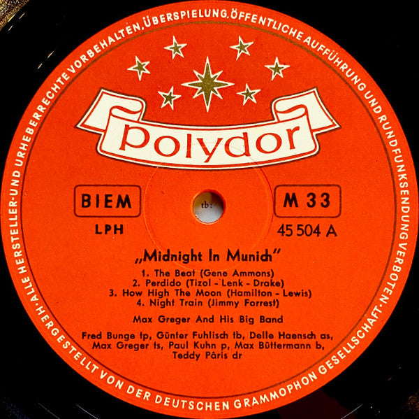 Various : Midnight In Munich (10", Album)