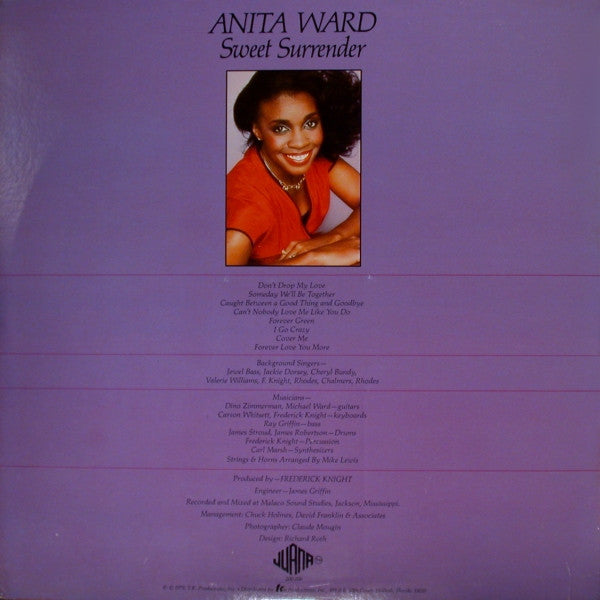 Anita Ward : Sweet Surrender (LP, Album, Vol)