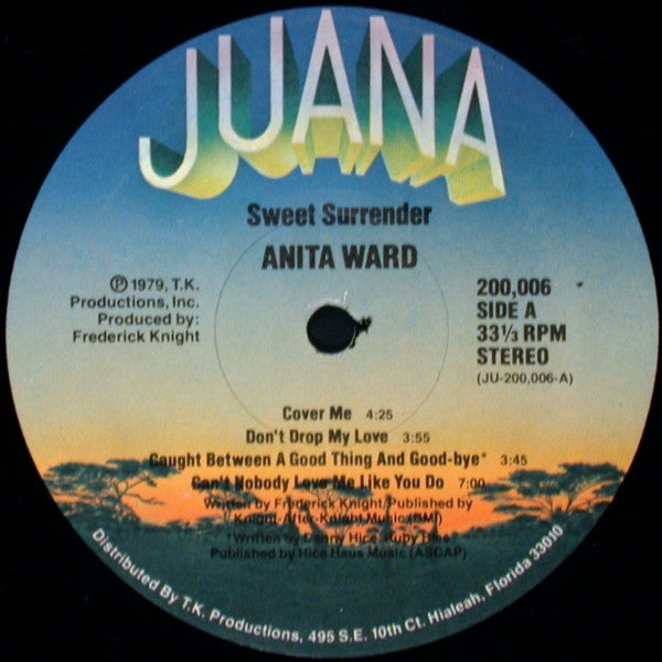Anita Ward : Sweet Surrender (LP, Album, Vol)