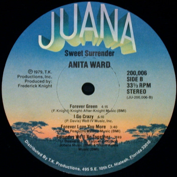 Anita Ward : Sweet Surrender (LP, Album, Vol)