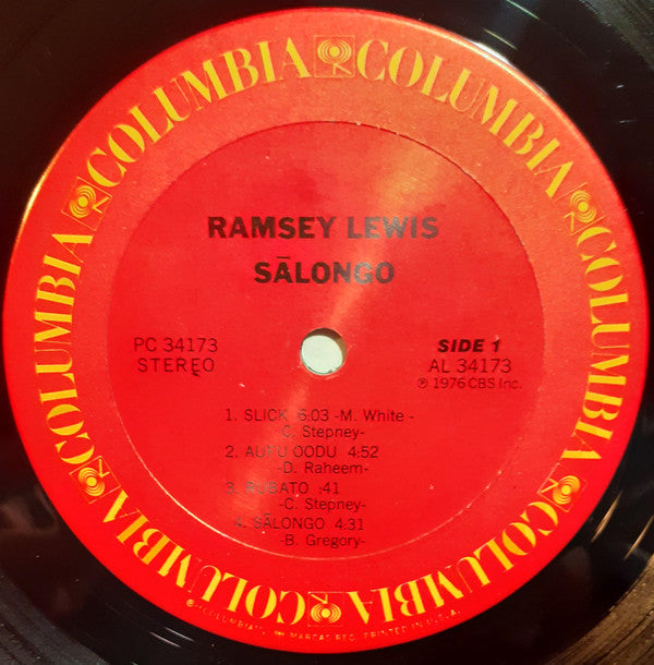 Ramsey Lewis : Sălongo (LP, Album, Ter)