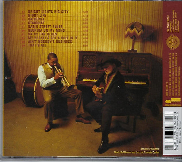 Willie Nelson, Wynton Marsalis : Two Men With The Blues (CD, Album, Club)