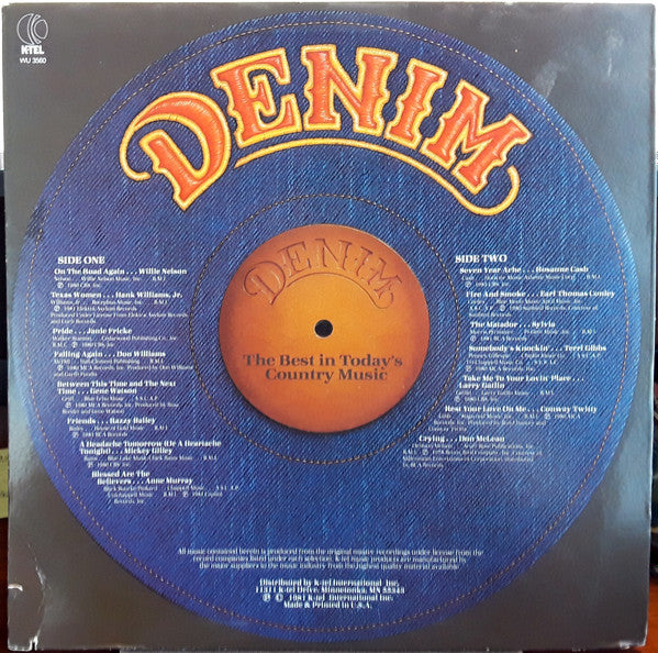 Various : Denim (LP, Album, Comp)