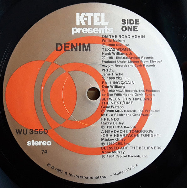 Various : Denim (LP, Album, Comp)