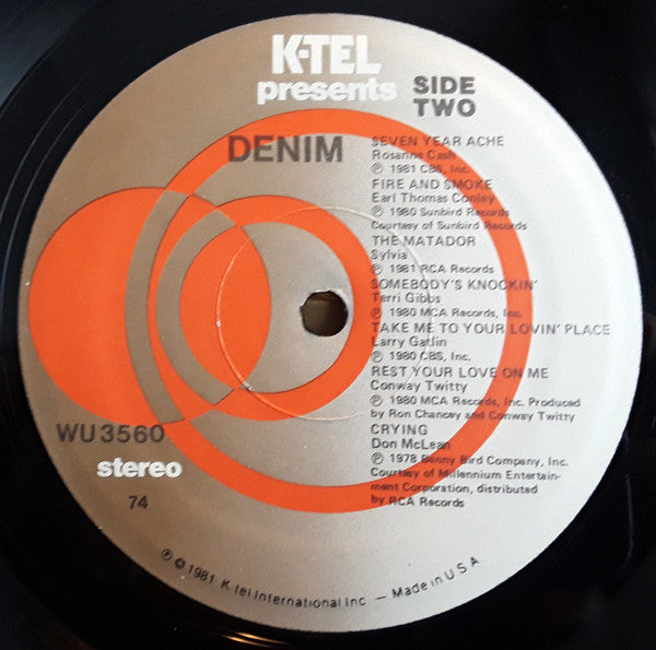 Various : Denim (LP, Album, Comp)