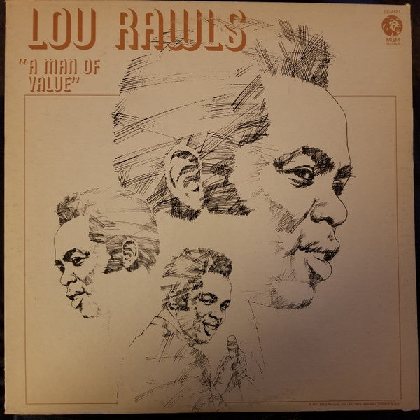 Lou Rawls : A Man Of Value (LP, Album)