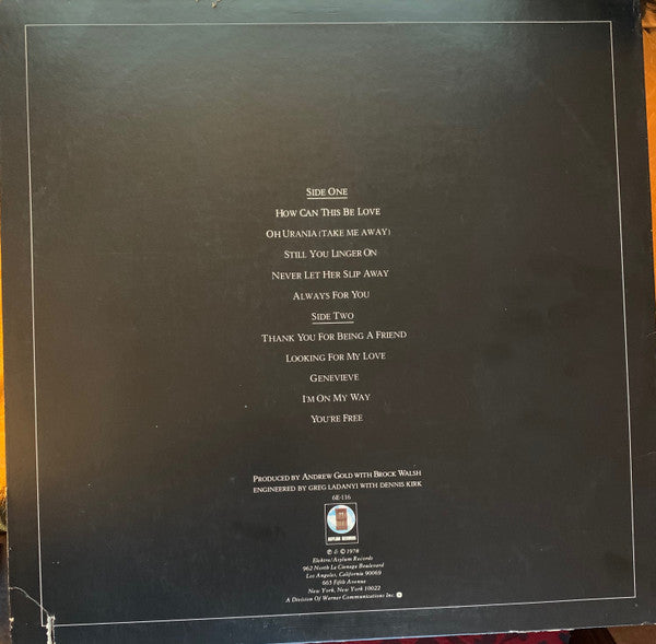 Andrew Gold : All This And Heaven Too (LP, Album, PRC)