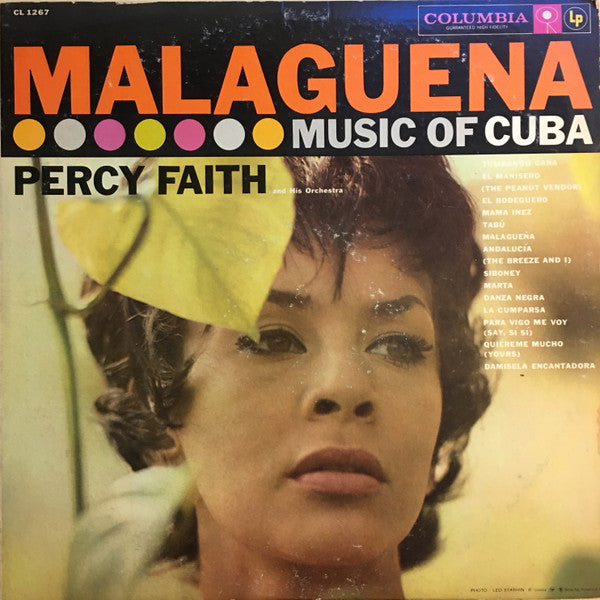 Percy Faith & His Orchestra : Malaguena (Music Of Cuba) (LP, Album, Mono, Hol)