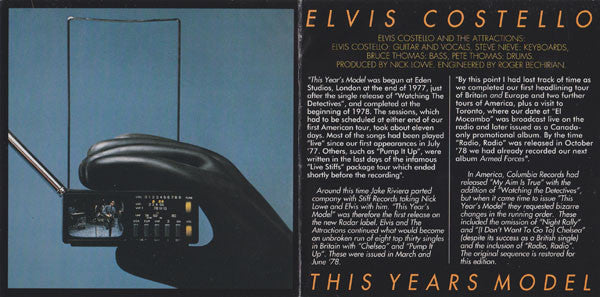 Elvis Costello : This Year's Model (CD, Album, RE, RM)