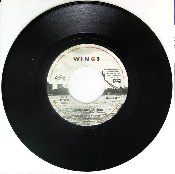 Wings (2) : I've Had Enough (7", Jac)