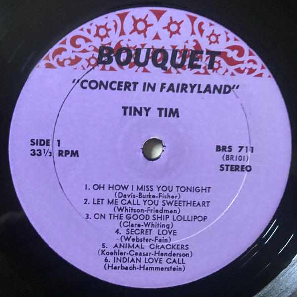 Tiny Tim : With Love And Kisses From Tiny Tim / Concert In Fairyland (LP, Album, Unofficial)