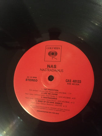 Nas : Nastradamus (LP, Album, Promo)