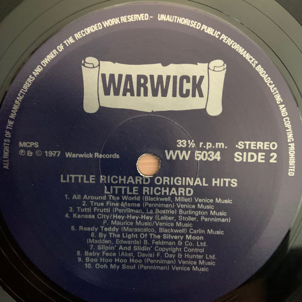 Little Richard : 22 Original Hits (LP, Comp)