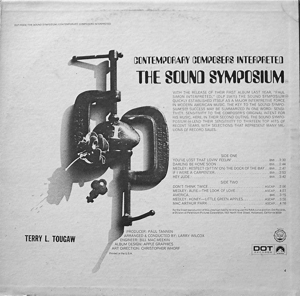 The Sound Symposium : Contemporary Composers Interpreted (LP)