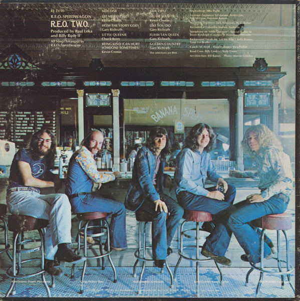 R.E.O. Speedwagon* : R.E.O./T.W.O. (LP, Album, Ter)
