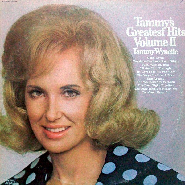 Tammy Wynette : Tammy's Greatest Hits, Volume II (LP, Comp, Pit)