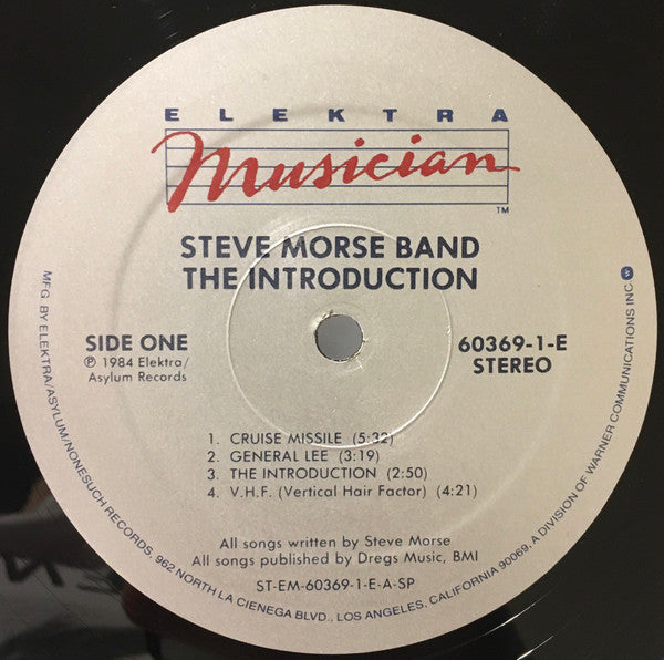 Steve Morse Band : The Introduction (LP, Album, SRC)