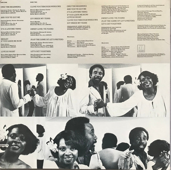 Thelma Houston & Jerry Butler : Thelma & Jerry (LP, Album, RE)