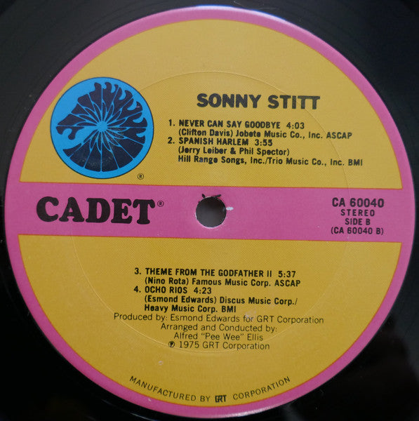 Sonny Stitt : Never Can Say Goodbye (LP, Album, Ter)