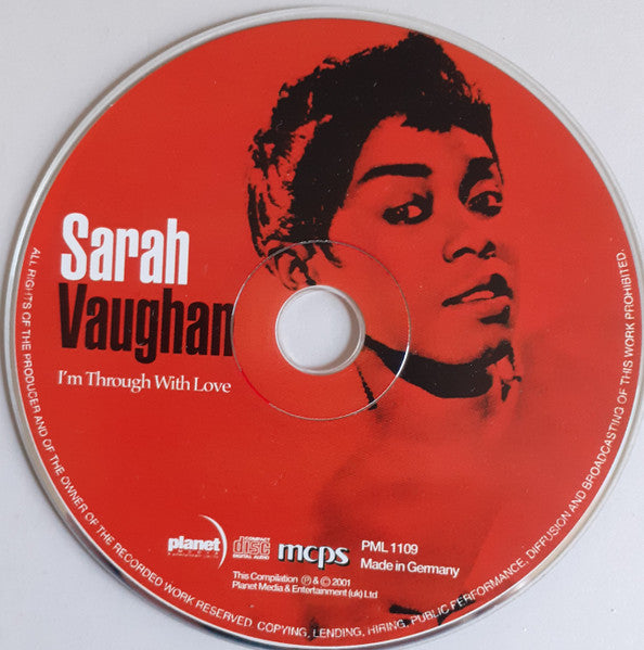 Sarah Vaughan : I'm Through With Love (CD, Comp)