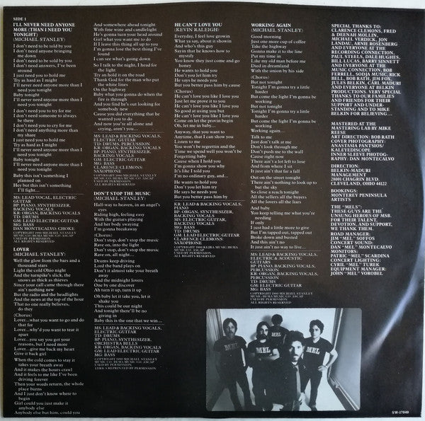 Michael Stanley Band : Heartland (LP, Album)