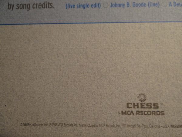 Chuck Berry : The Chess Box (3xCD, Comp, RE + Box)