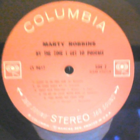 Marty Robbins : By The Time I Get To Phoenix (LP, Album, Ter)