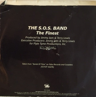 The S.O.S. Band : The Finest (7", Single, Styrene, Pit)