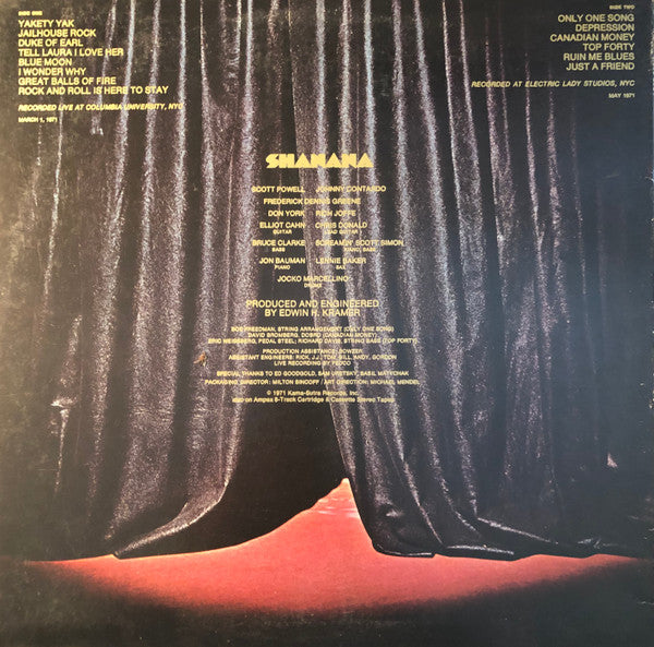 Shanana* : Shanana (LP, Album, All)