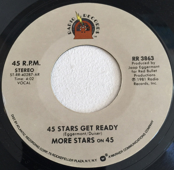 Stars On 45 : More Stars On 45 (7", Single, Styrene, AR )