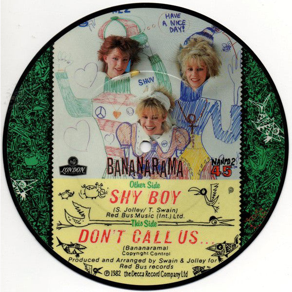 Bananarama : Shy Boy (7", Single, Pic)
