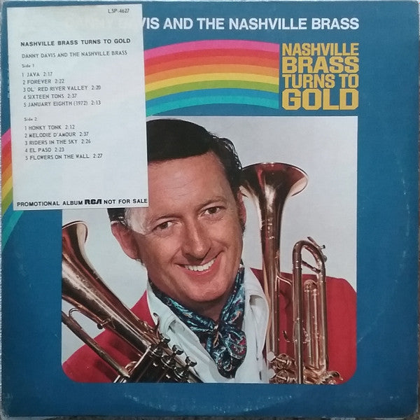 Danny Davis And The Nashville Brass* : Nashville Brass Turns To Gold (LP, Album)