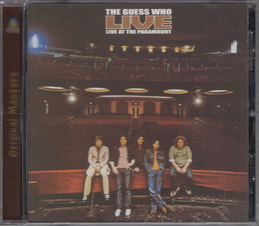 The Guess Who : Live At The Paramount (CD, Album, RE, RM)
