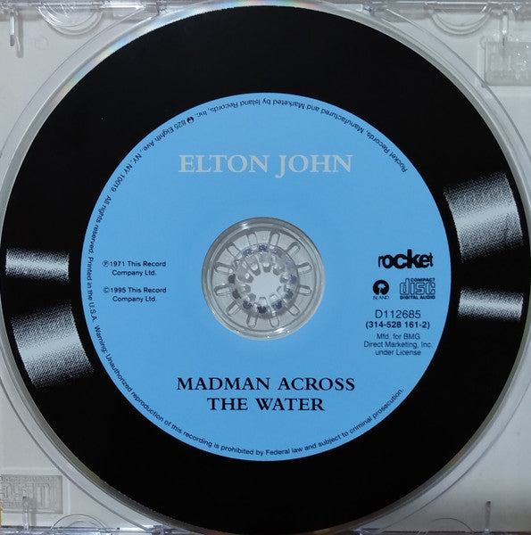 Elton John : Madman Across The Water (CD, Album, Club, RE, RM, RP, UML)
