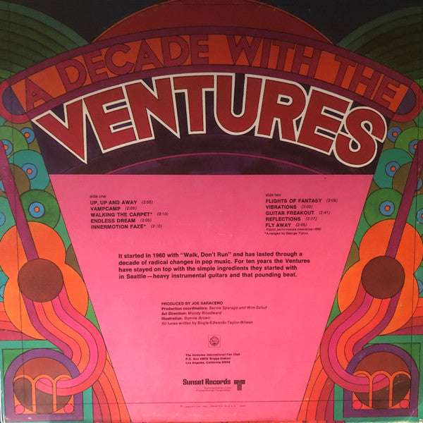 The Ventures : A Decade With The Ventures (LP, Comp)