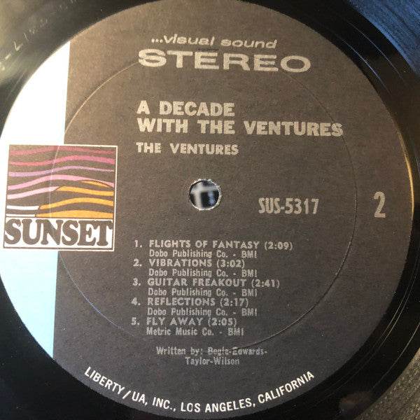 The Ventures : A Decade With The Ventures (LP, Comp)