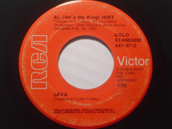 Al (He's The King) Hirt* : Java / Al Di La (7", Single, RE)