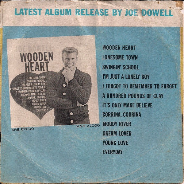 Joe Dowell : The Bridge Of Love / Just Love Me (7", Single)