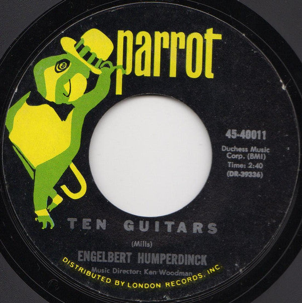 Engelbert Humperdinck : Release Me (And Let Me Love Again) / Ten Guitars (7", Styrene, Mon)