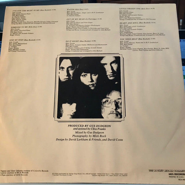 The Kiki Dee Band : I've Got The Music In Me (LP, Album, San)