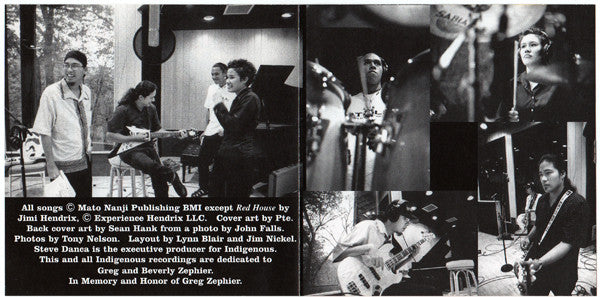 Indigenous (2) : Live At Pachyderm Studio 1998 (CD, Album)