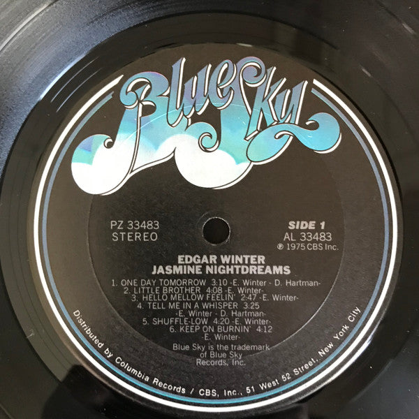 Edgar Winter : Jasmine Nightdreams (LP, Album, Pit)