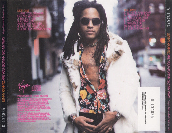 Lenny Kravitz : Are You Gonna Go My Way (CD, Album, Club, BMG)